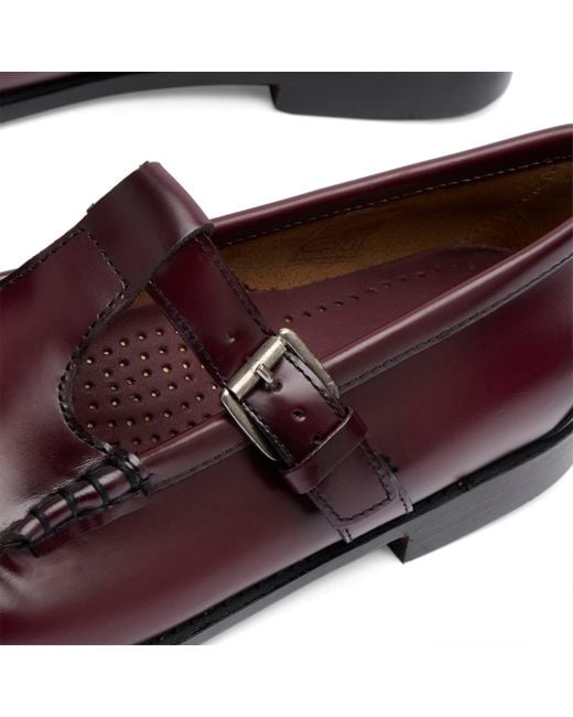 G.H.BASS Brown Mary Jane Loafers