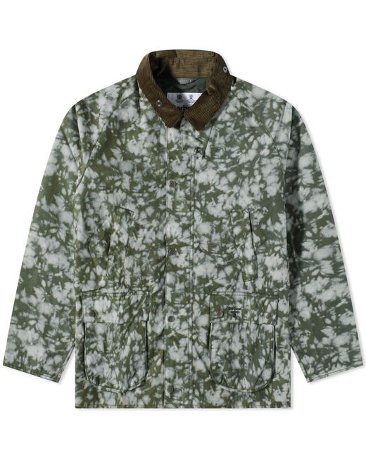 Barbour Green Beacon Camo Dye Bedale for men