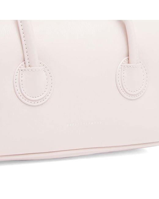 MARGE SHERWOOD Pink Zipper Small Bag