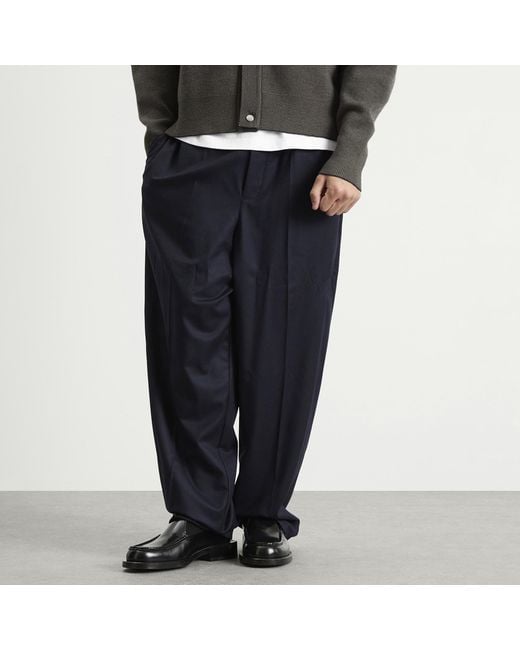Jacquemus Blue Gio Wide Fit Trousers for men