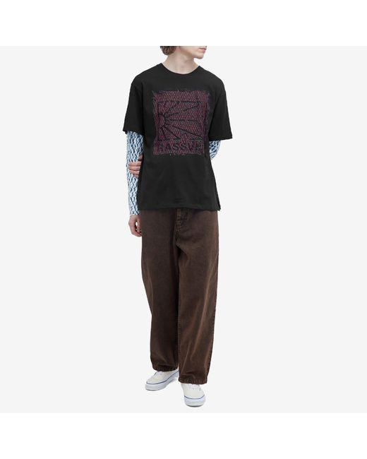 Rassvet (PACCBET) Black Mesh Camo Long Sleeve T-Shirt for men