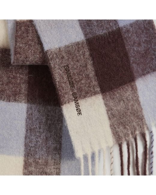 Samsøe & Samsøe Brown Alex Scarf