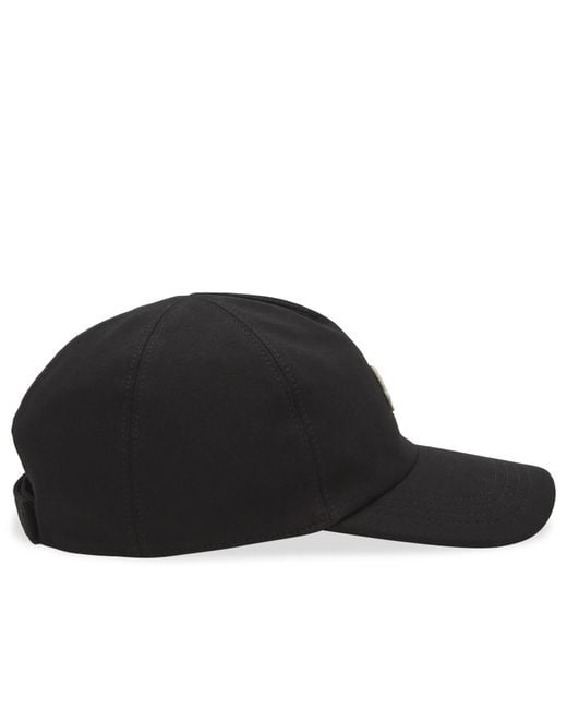 Rick Owens Black X Moncler Baseball Cap