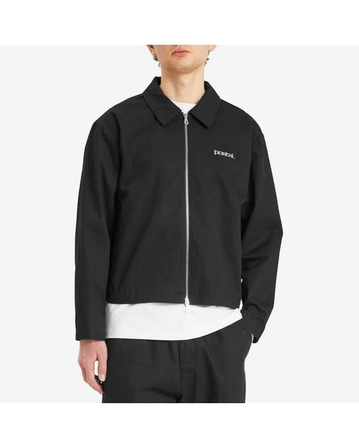 Postalco Black Work Jacket for men