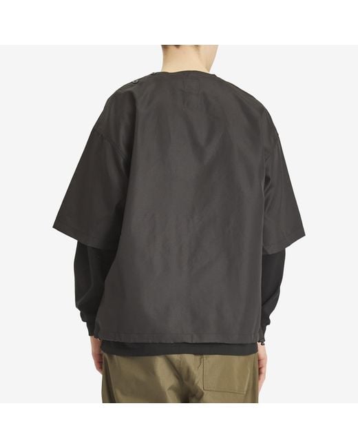 Taion Black Military Half Sleeve T-Shirt for men