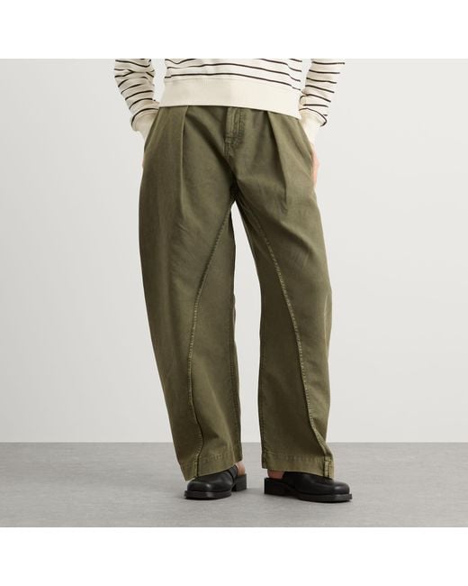 J.W. Anderson Green Twisted Seam Trousers