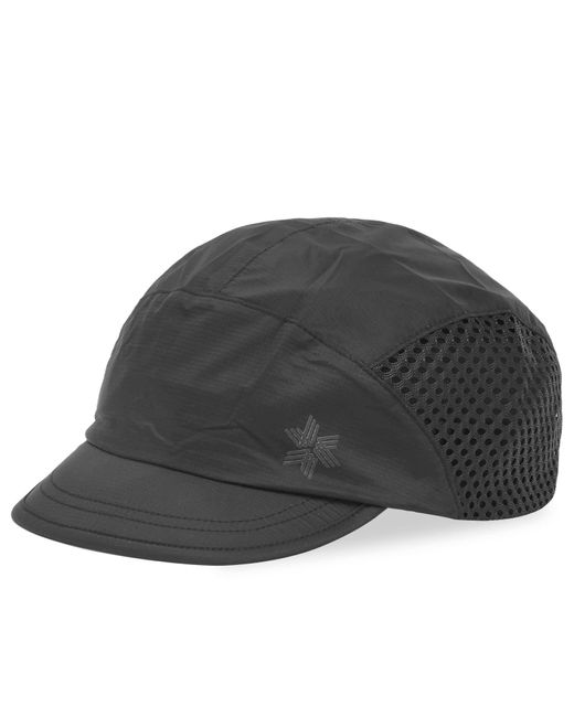 Goldwin Black Compact Run Mesh Cap for men
