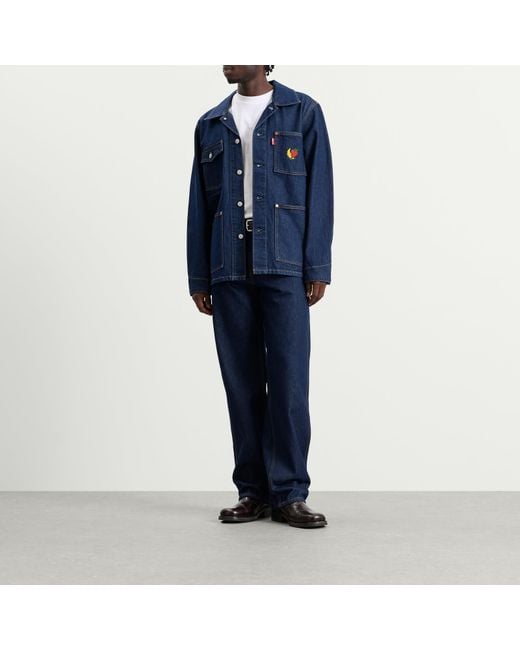 Levi's Blue X Sky High Farm Universe Chore Coat for men
