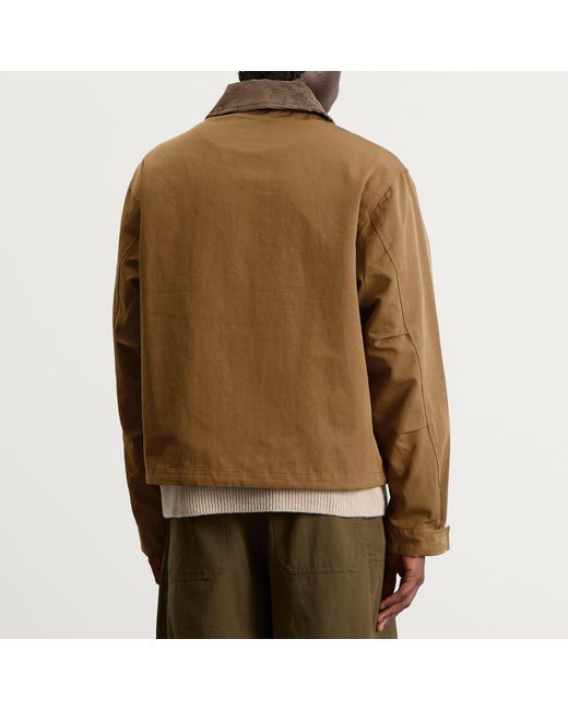 FRIZMWORKS Brown Heritage Hunting Jacket for men