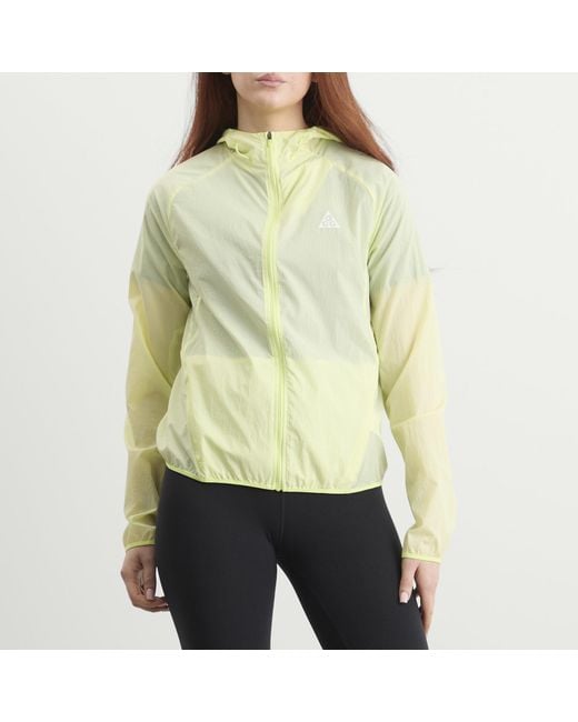 Nike Yellow Acg Trail Repel Jacket