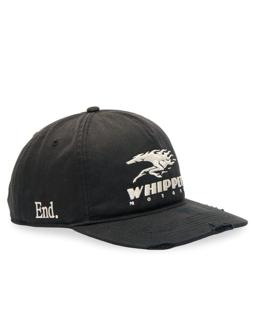 END. Black Whippet Hitch Cap