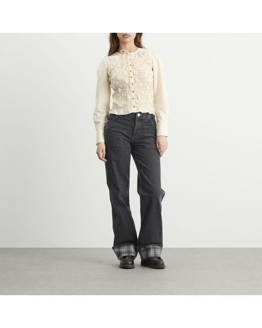 Damson Madder Gray Sylvie Reversible Jeans