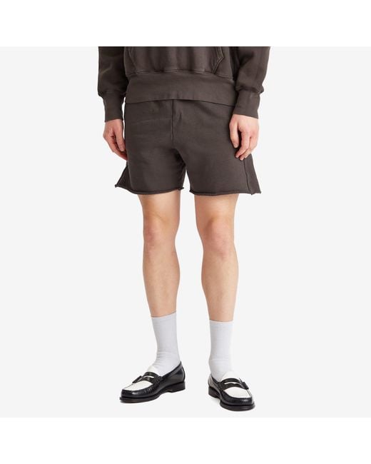 Les Tien Black Heavyweight Yacht Shorts for men