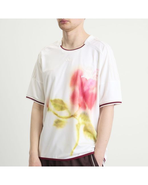 Adidas White X Wales Bonner Football Jersey for men