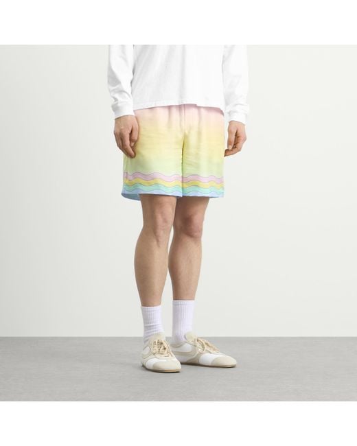 Casablanca Pink For The Love Of Dance Silk Shorts for men