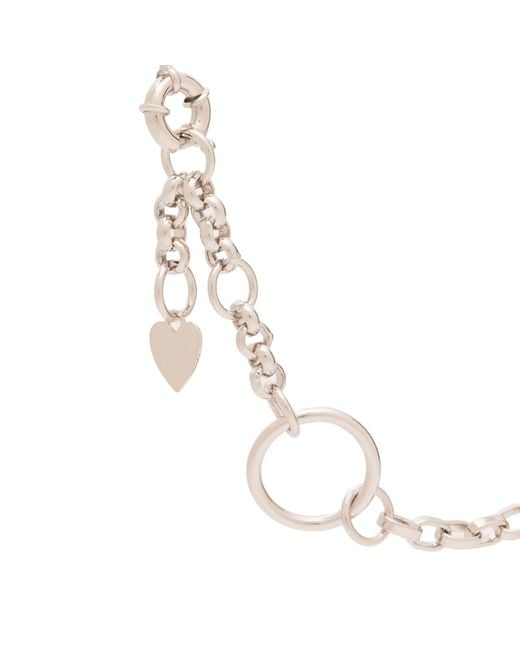 Acne Metallic Stamp Pendant Necklace