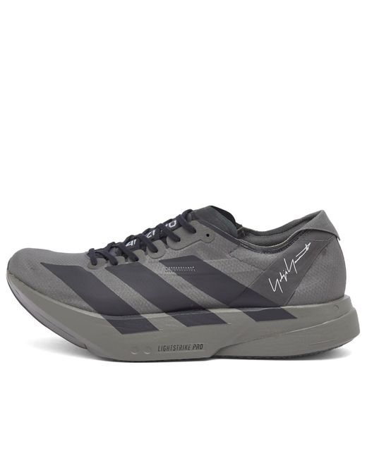 Y-3 Gray Adios Pro 4 for men