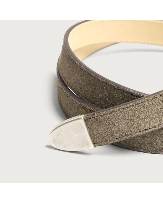 mfpen Natural Suede Riders Belt for men