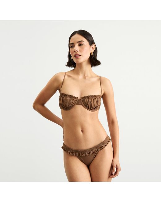 Faithfull The Brand Brown Esterel Bikini Bottom