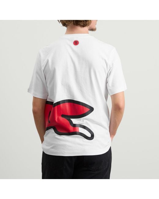 ICECREAM White Jumbo Running Dog T-Shirt for men