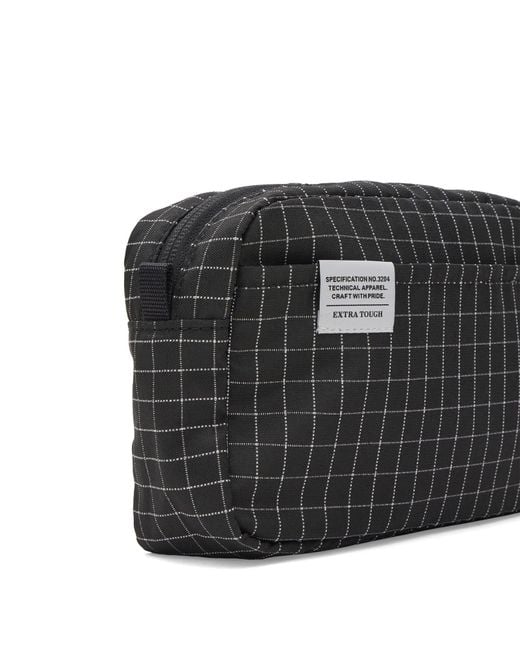 Neighborhood Black Reflective Pouch for men