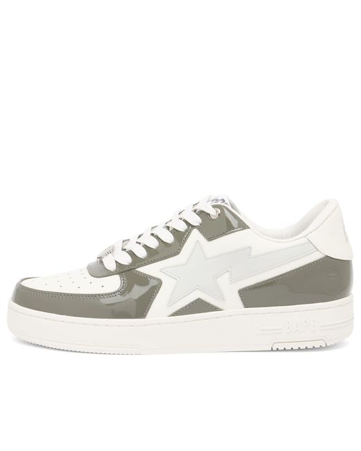 A Bathing Ape White Bape Sta Icon #2 M1 for men