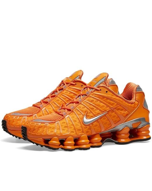 Nike Orange Shox Tl ' for men