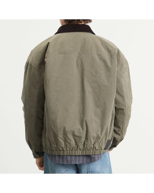 le PERE Green Blouson Jacket for men