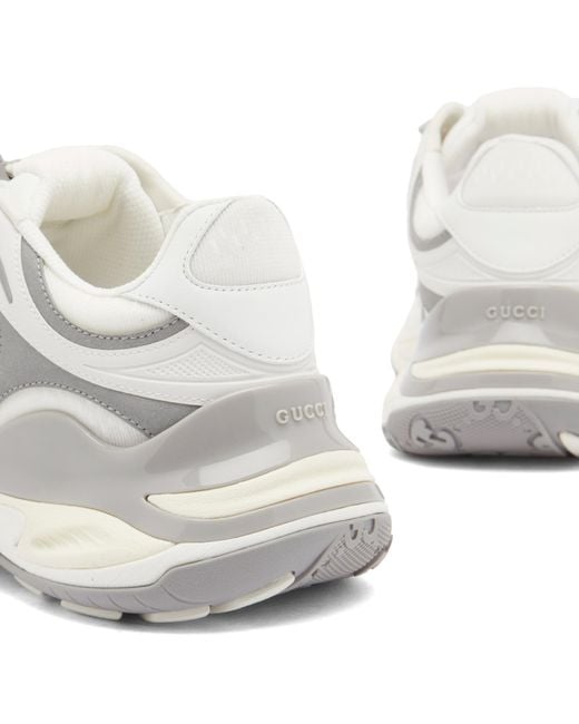 Gucci White 2.0 Running Sneaker for men