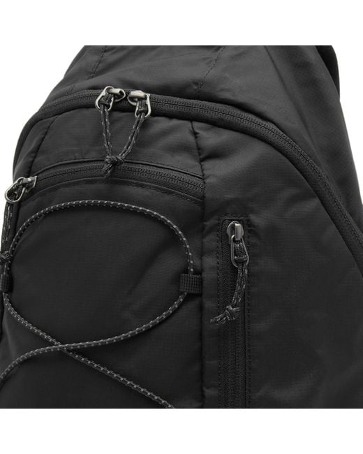 Thisisneverthat Black Traveler Ft 15 Backpack for men