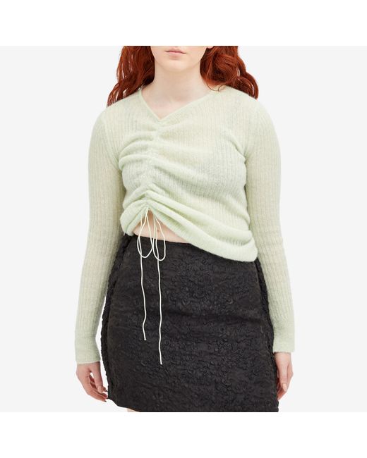 CECILIE BAHNSEN Green Ussi Pullover