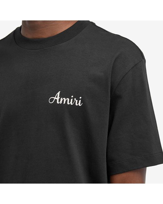 Amiri Black Lanesplitters T-Shirt for men