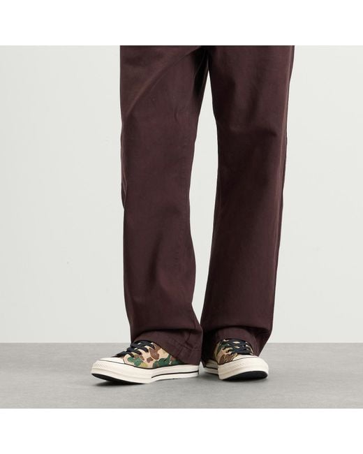 Converse Brown Chuck Taylor 1970S Hodgman Camo Ox Sneaker for men