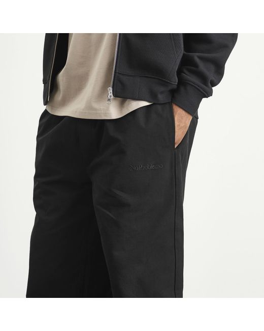 No Problemo Black Mini Problemo Ripstop Work Pant for men
