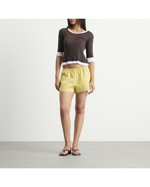 Leset Yellow Yoshi Summer Shorts