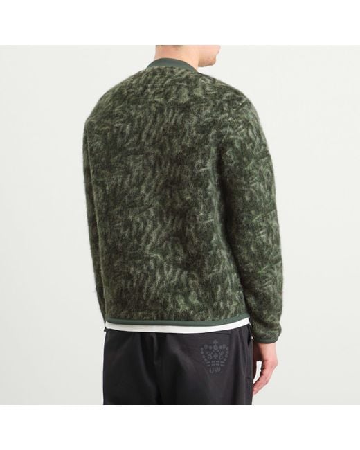 Universal Works Green End. X Snug Bomber Jacket for men