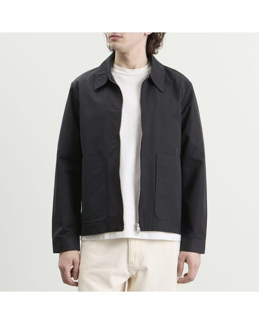 NN07 Black Gael Water Resistant Jacket for men