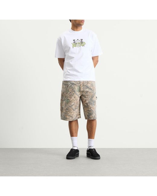 Butter Goods White Diablo T-Shirt for men