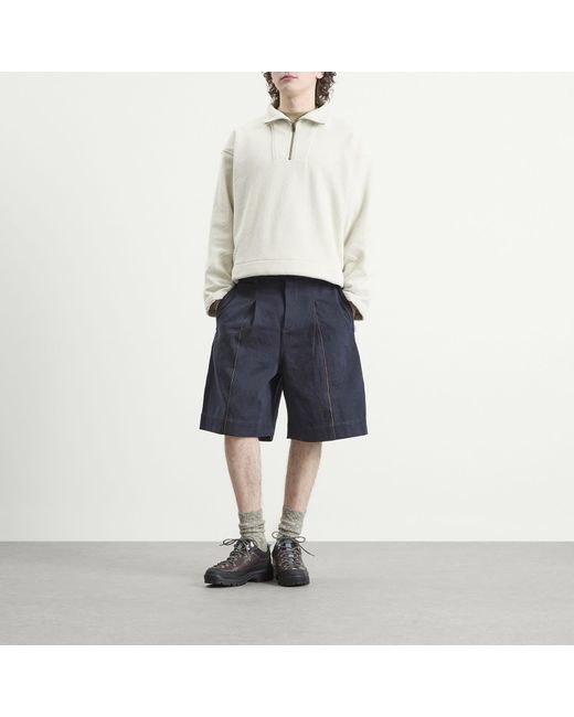 Ganter White Stevenson Smock for men