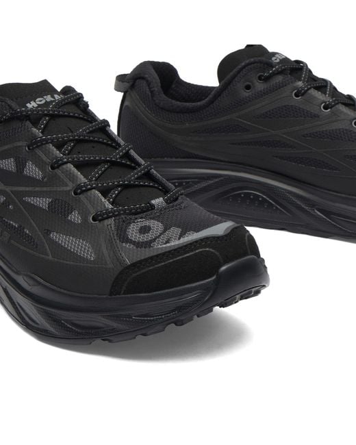 Hoka One One Black Huaka Pro Sneaker