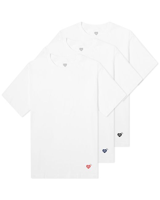 Human Made White 3 Pack T-Shirt for men