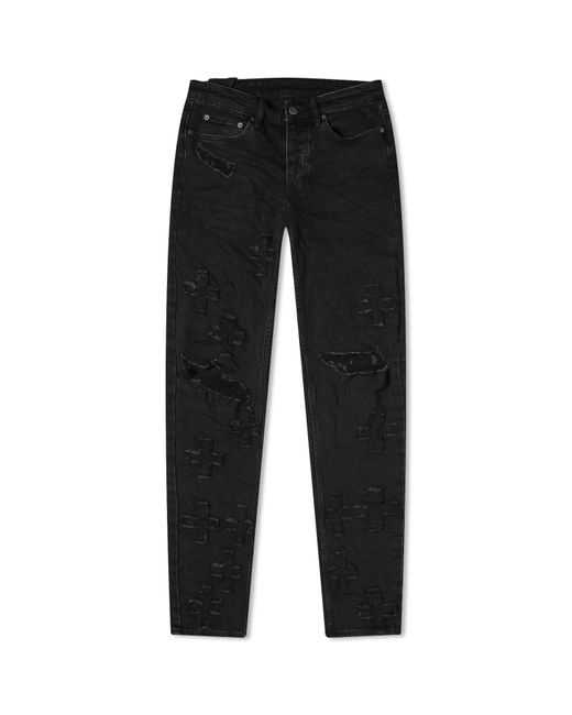 Ksubi Black Chitch Kraftwork Jeans for men