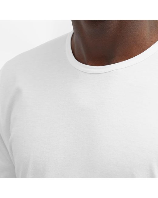 Comme des Garçons White X Sunspel T-Shirt for men
