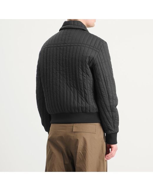 Fred Perry Black X Craig Quilted Jacket for men