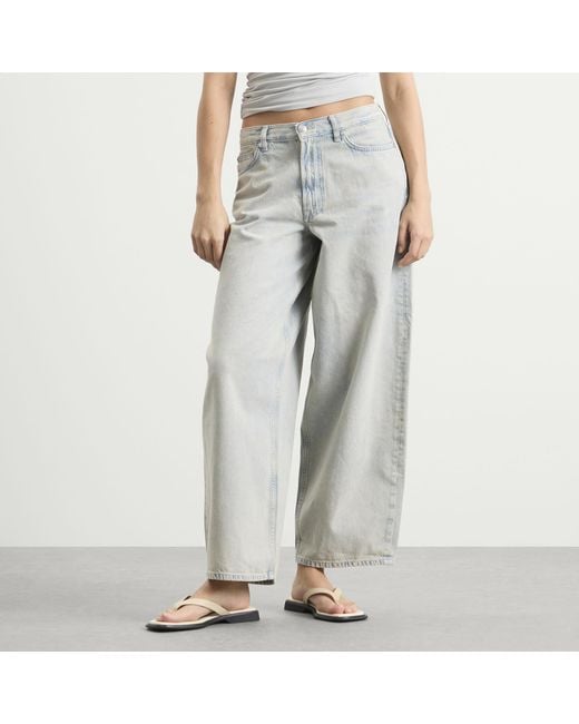 Samsøe & Samsøe Gray Saharper Baggy Jeans