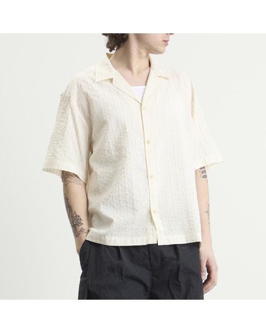 A Kind Of Guise White Samata Vacation Shirt for men