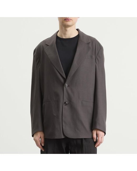Our Legacy Black Merino Industry Blazer for men