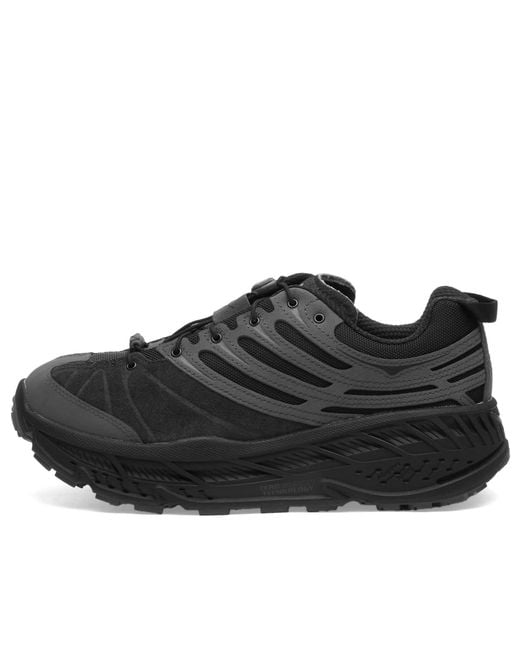 Hoka One One Black U Stinson Evo Og Tp Sneaker