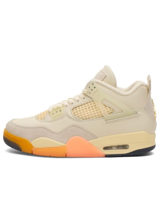 Nike White W 4 Retro Sneaker