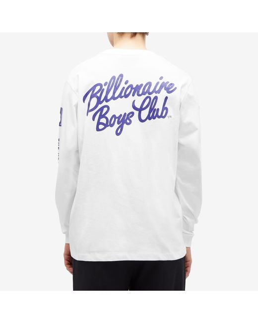 BBCICECREAM White Multi Print Long Sleeve T-Shirt for men